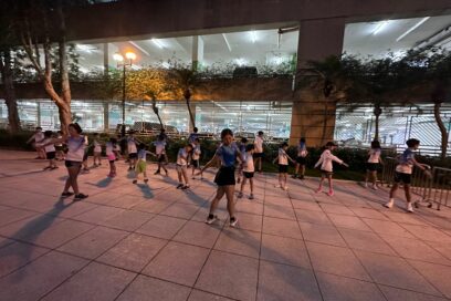毅行教室青少年越野訓練班 晚間跑步練習