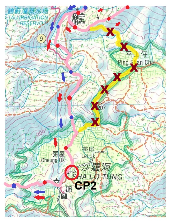 接獲漁護署電郵通知平山仔往沙羅洞之山徑因天雨關係暫時不許進行比賽活動，因此影響18/10 10km 與 25km 路線。
