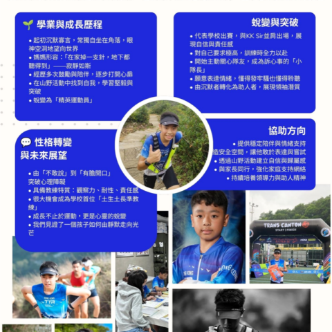 青訓學員成長故事 – 從山徑到轉變