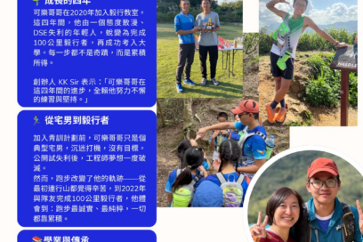 青訓學員成長故事 —— 從山徑到轉變